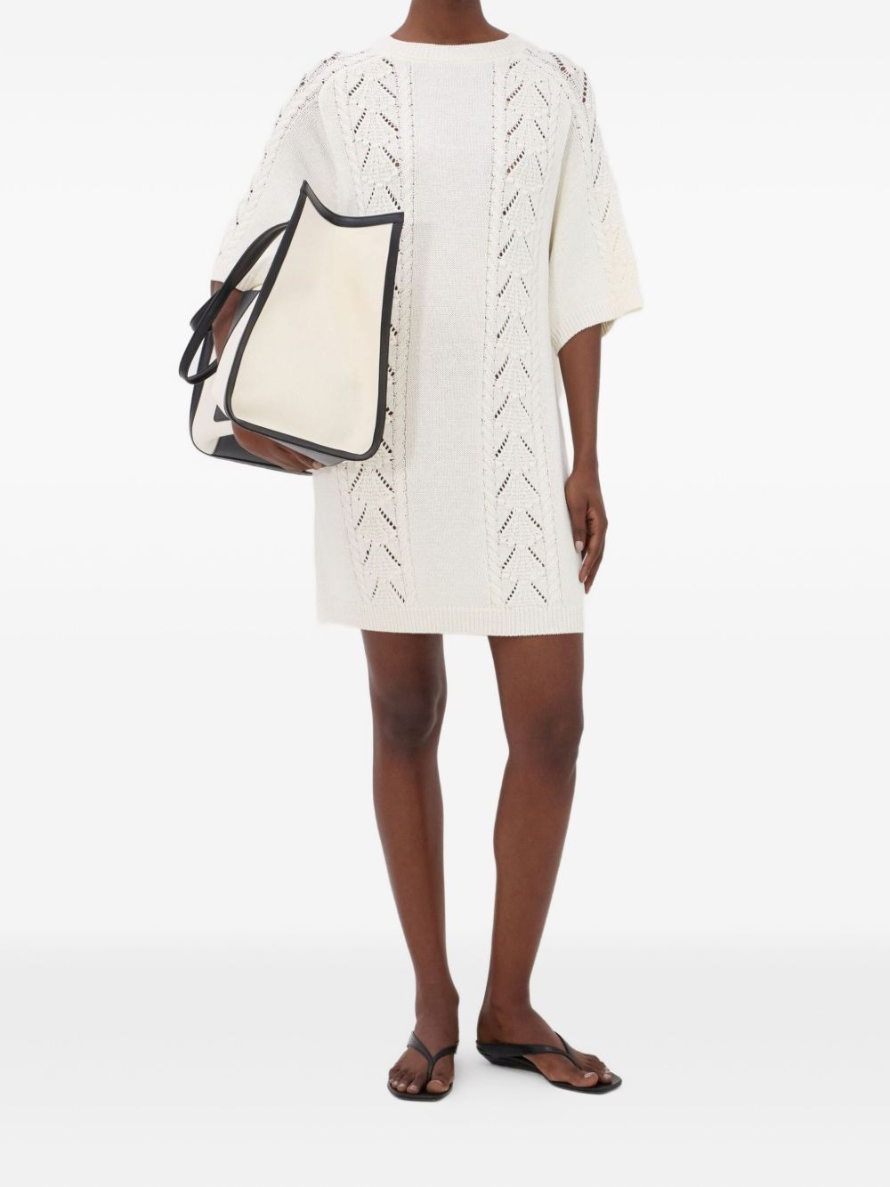 Arman cable-knit mini dress - 2