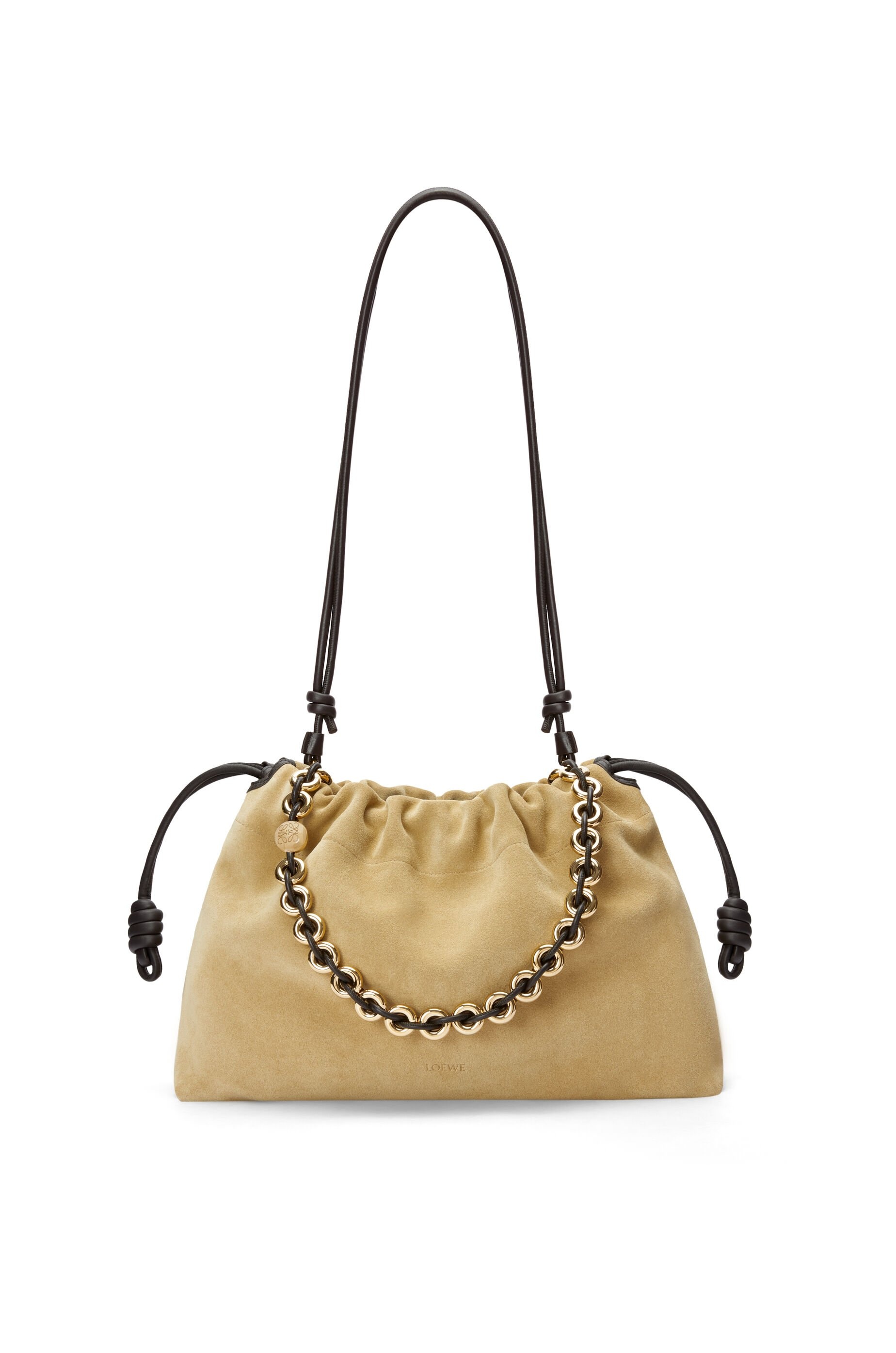 Large Flamenco purse in suede calfskin - 9