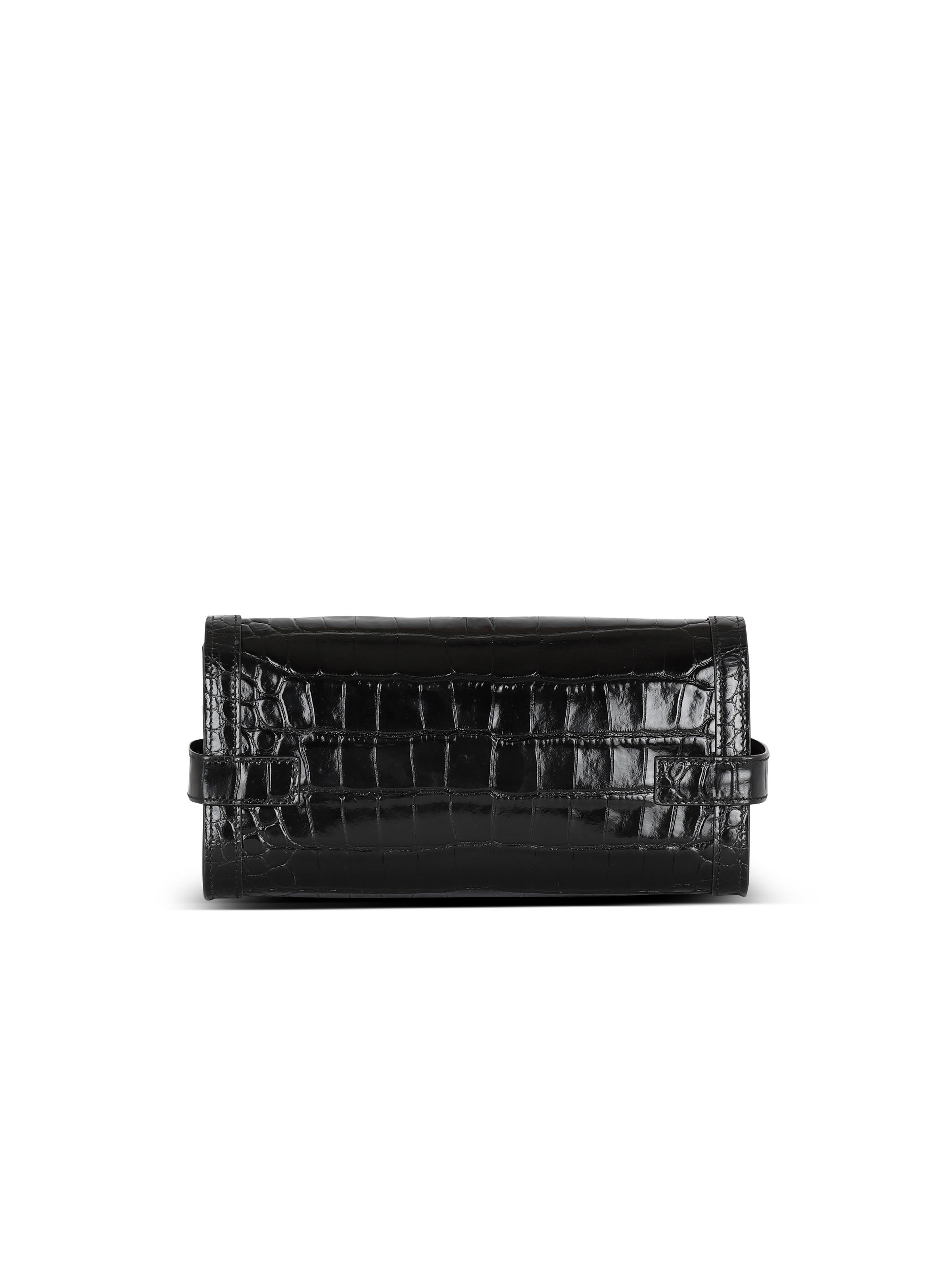 B-Buzz 23 clutch in crocodile-print leather - 4