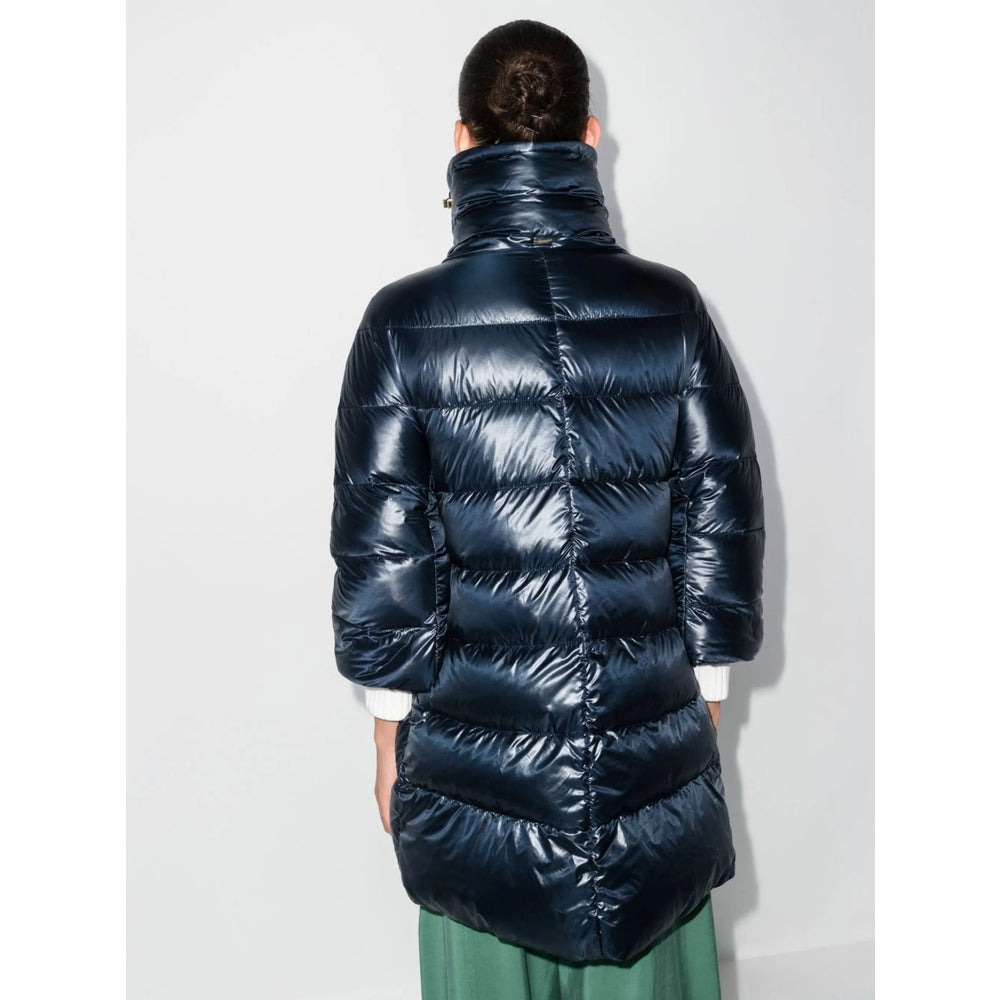 Herno Blue Jackets - Puffer Jackets Women - 4