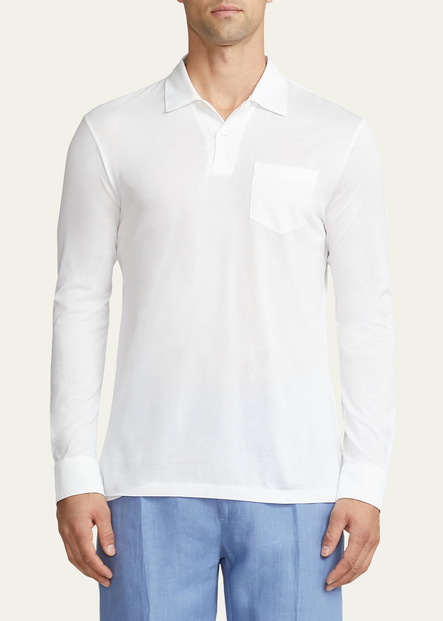 Men's Luxury Lisle Polo Shirt - 4