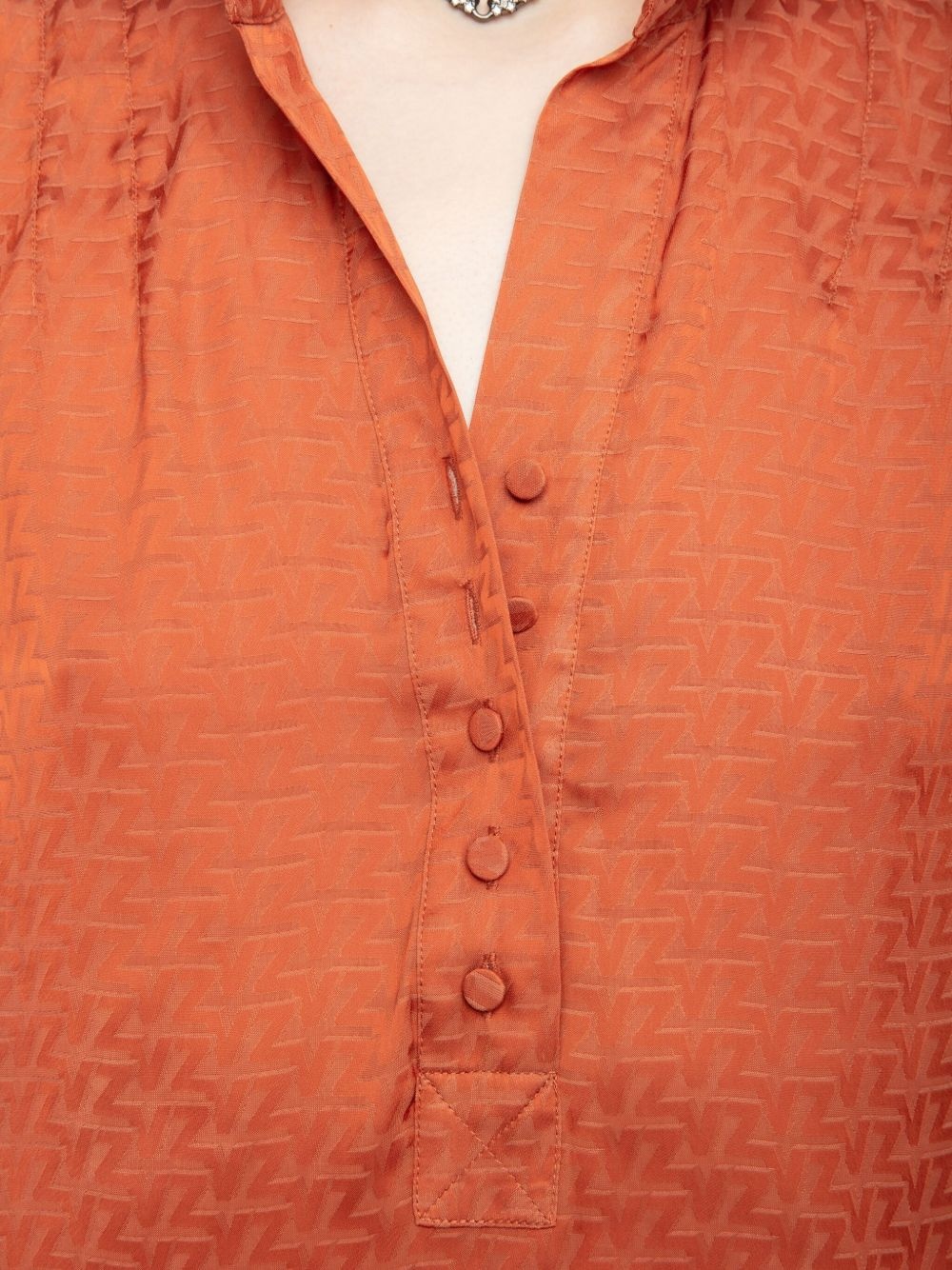 Topher satin blouse - 5