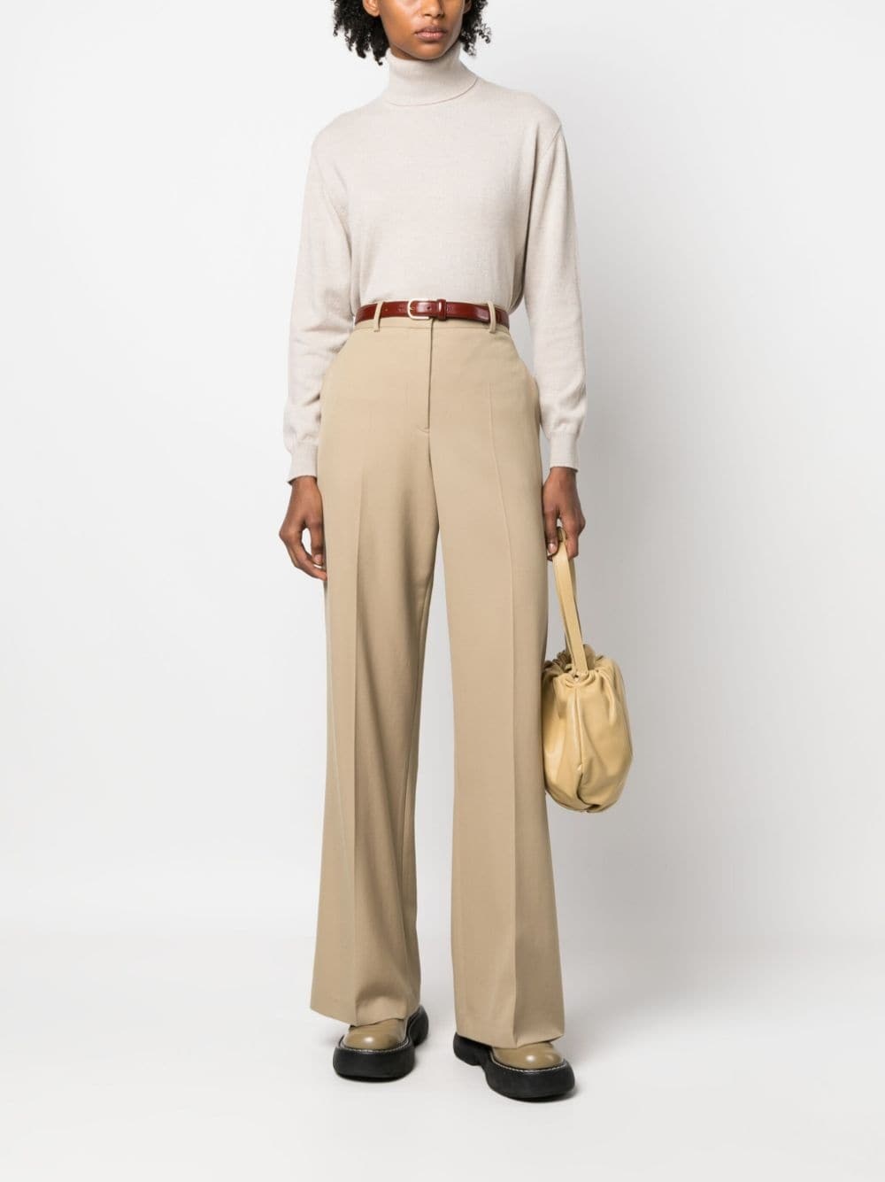 roll-neck cashmere jumper - 2