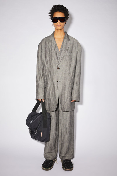 Acne Studios Soft suit jacket - Grey Melange outlook