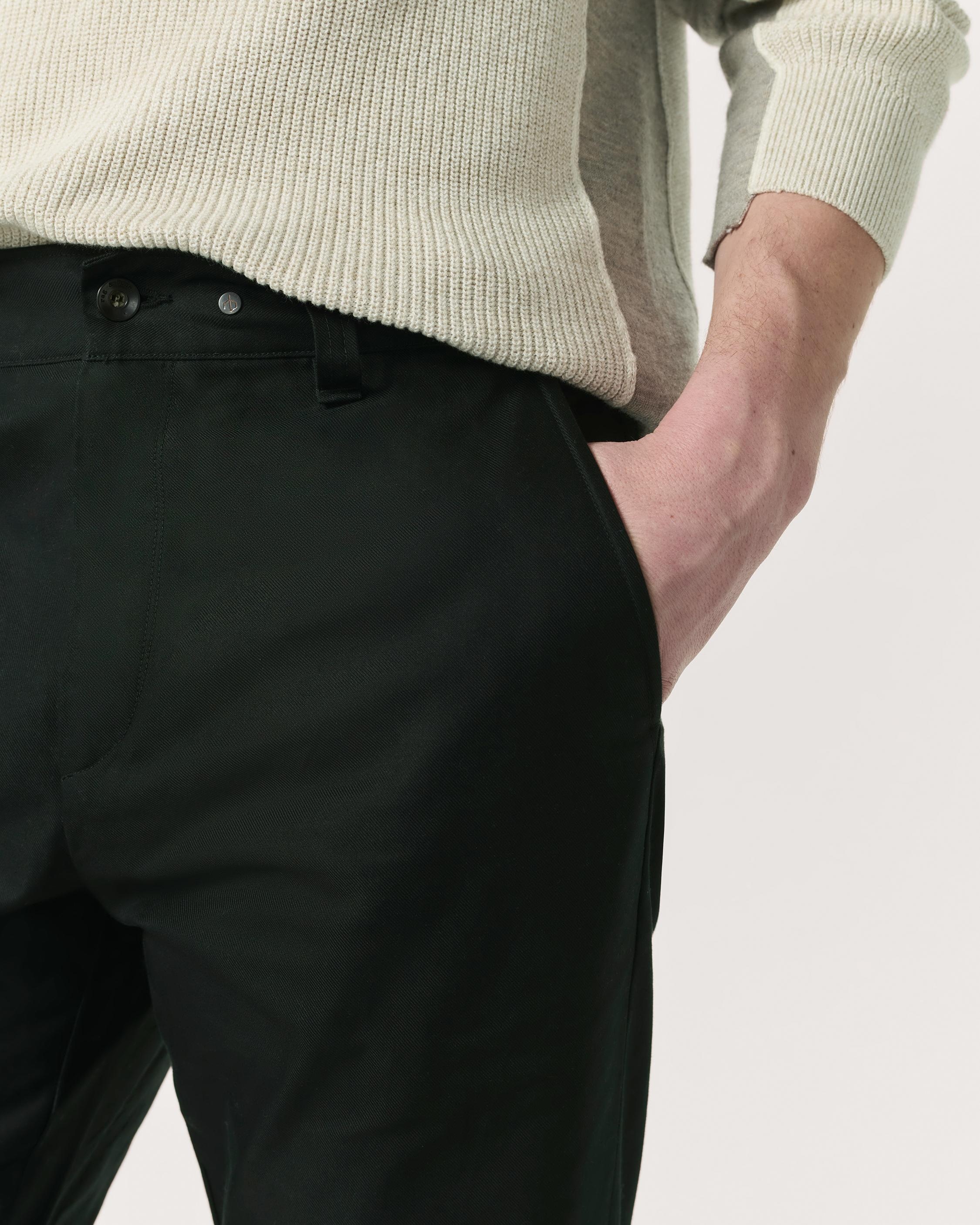 Haydon Straight Fit Cotton Chino Pants - 4