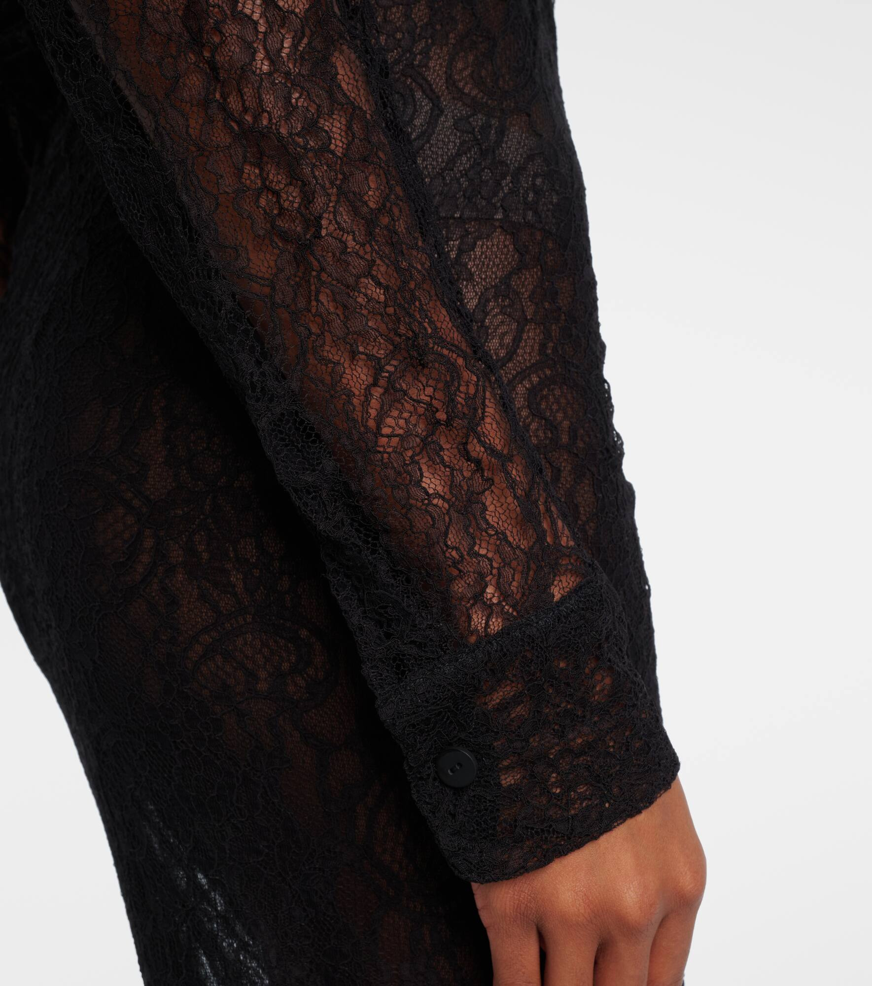 Venus sheer lace gown - 5