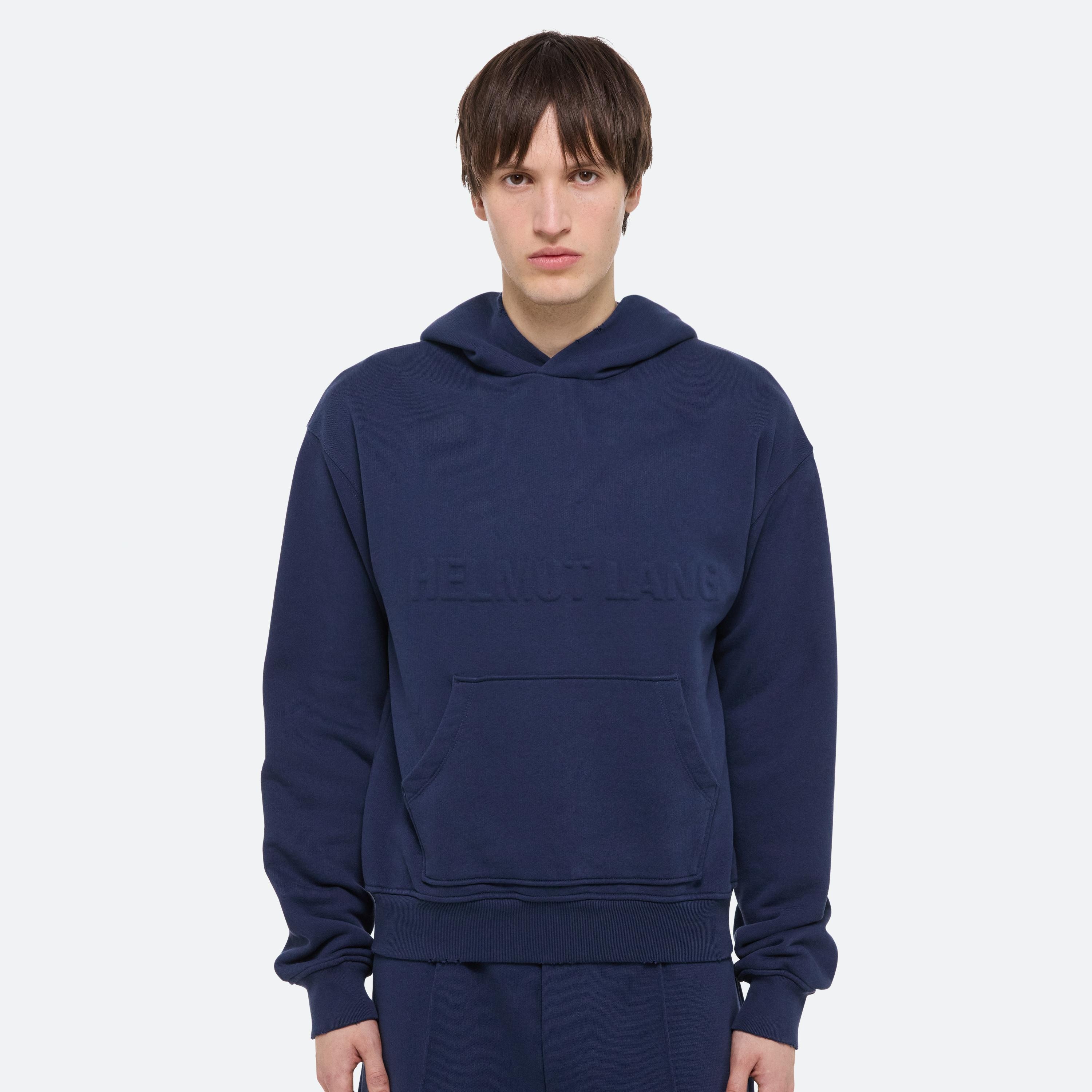 EMBOSSED LOGO HOODIE - 6