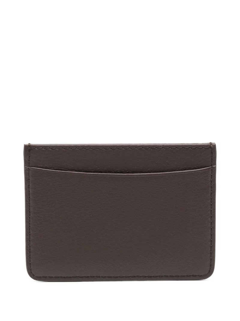 A.P.C. logo-plaque cardholder outlook