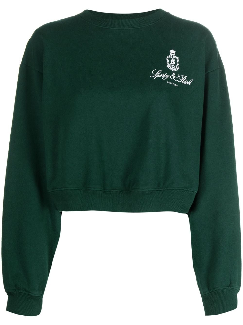 Vendome logo-print cotton sweatshirt - 1