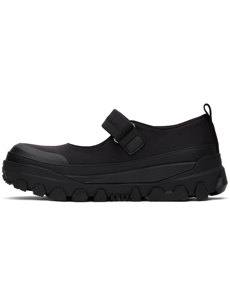 Black Vibram Mary Jane Ballerina Flats 3