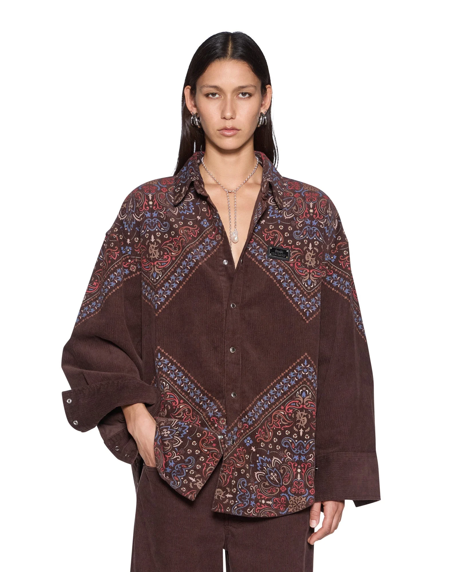 ASTRA SHIRT FOLK BANDANA - 1
