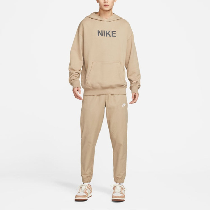 Nike Nike Logo Hoodie 'Khaki' FQ7269-247 outlook