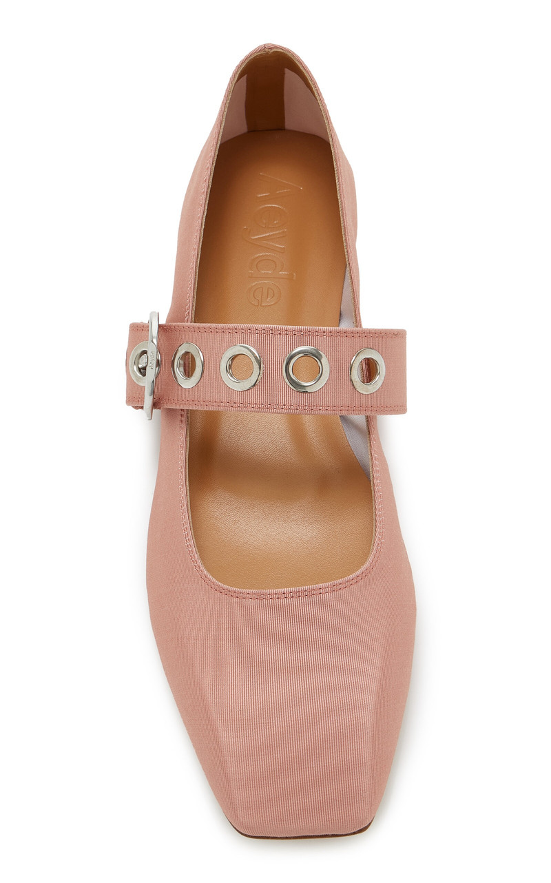 Uma Twill Mary Jane Flats pink 3