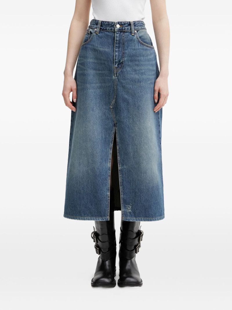 Brandon front-split midi skirt 1