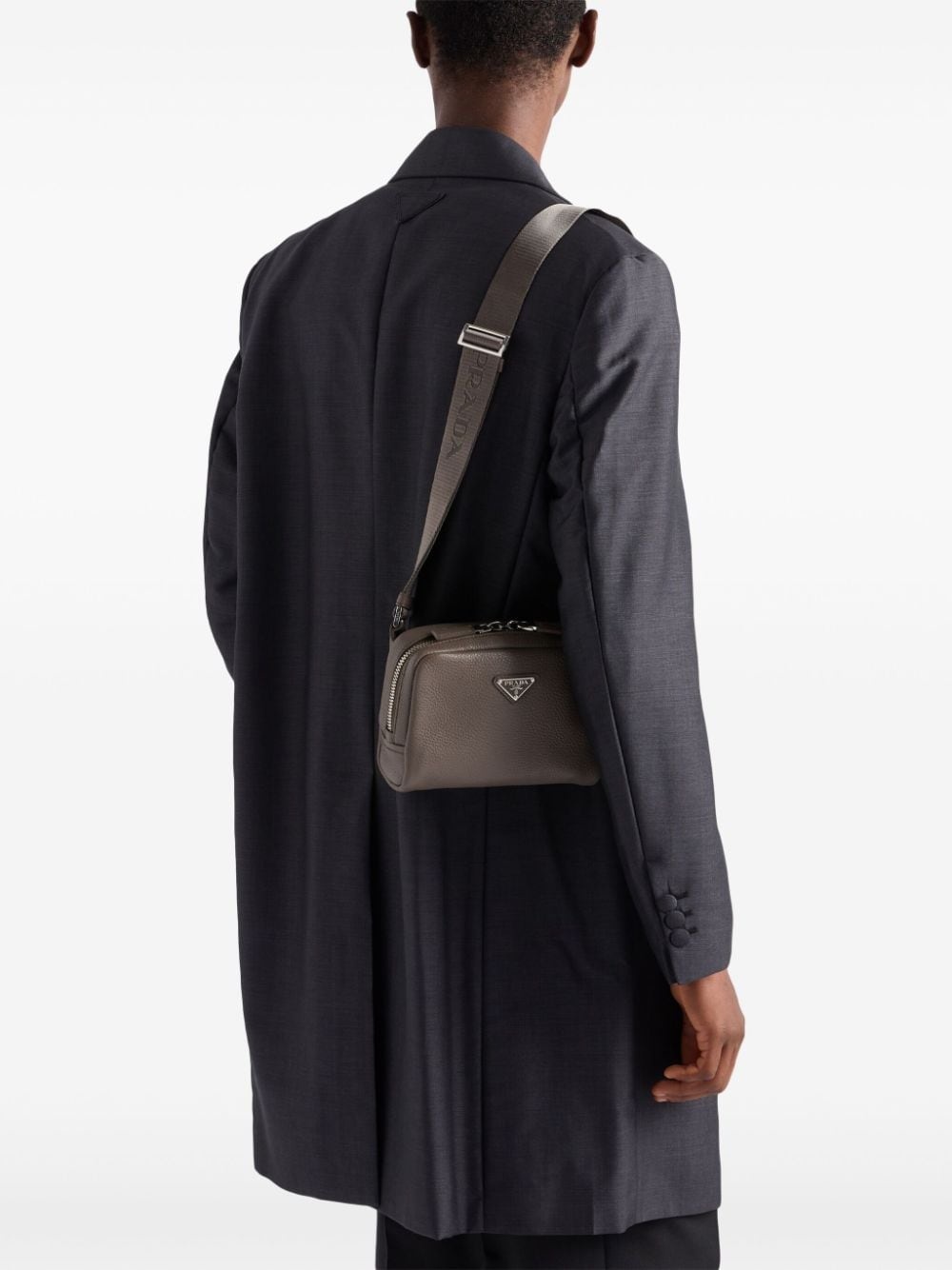 Brique Saffiano leather bag - 3