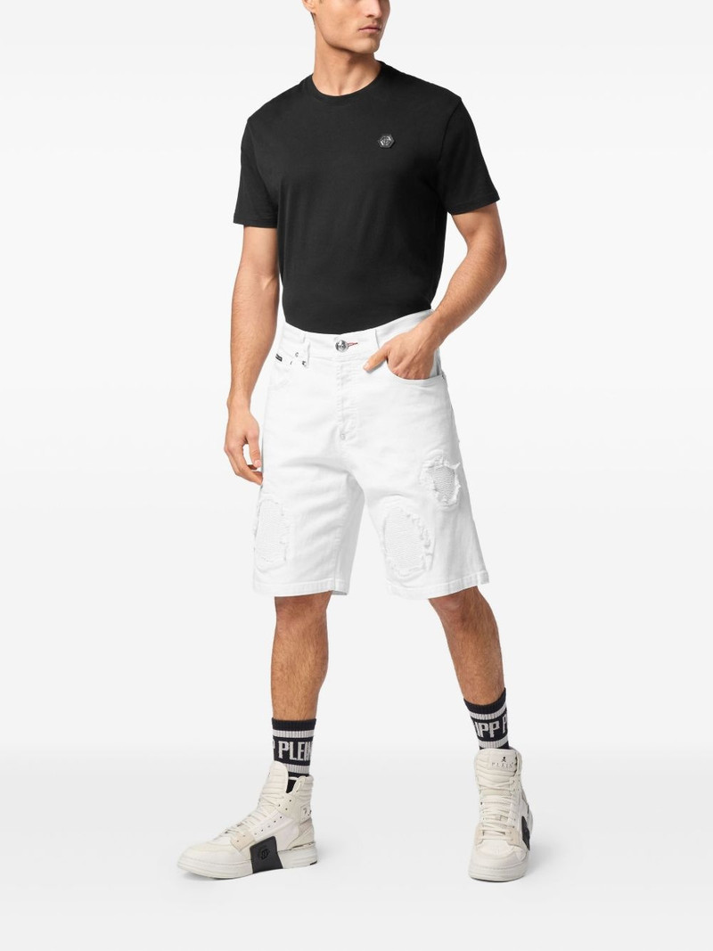 PHILIPP PLEIN Formentera Skulls shorts outlook