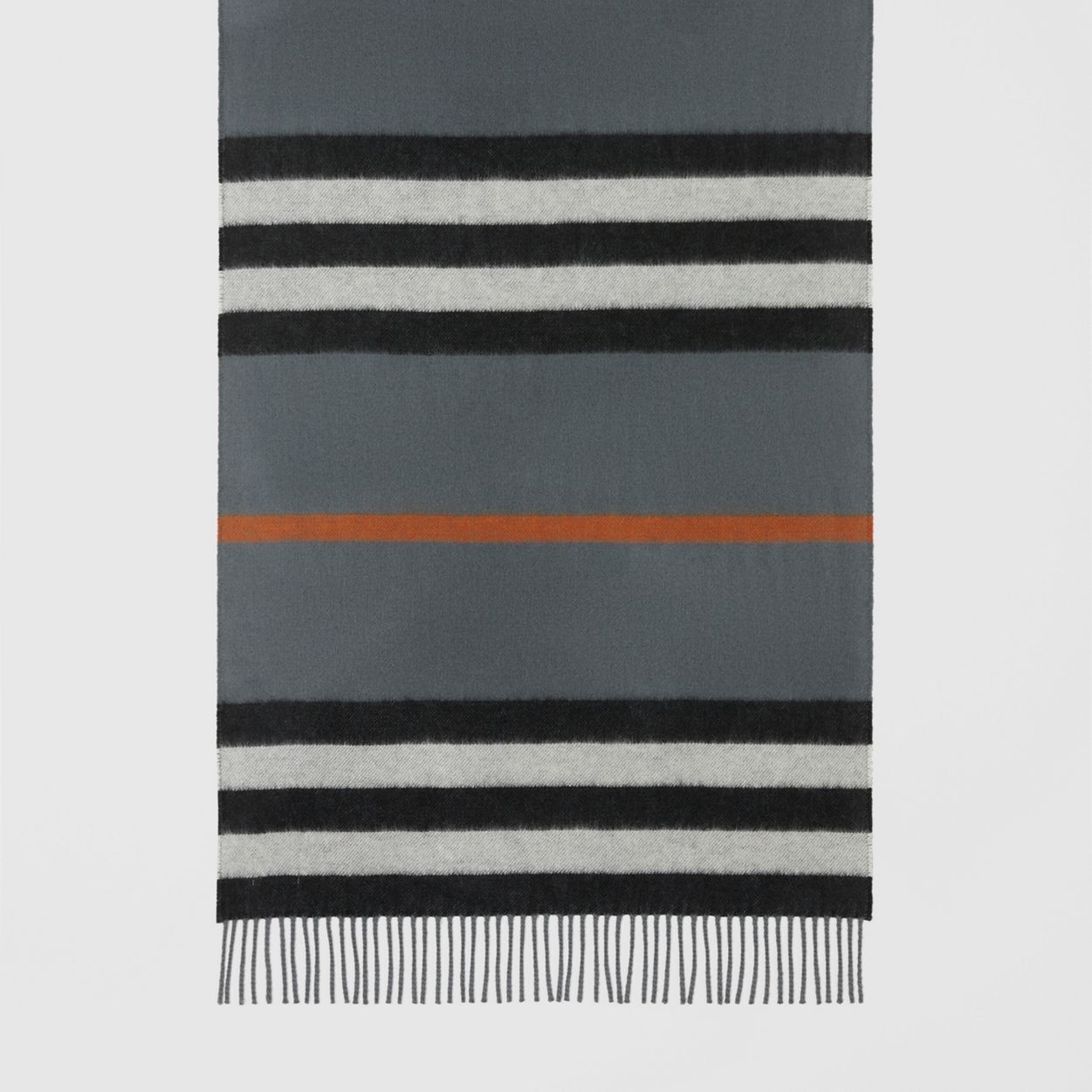 Icon Stripe Cashmere Jacquard Scarf - 5