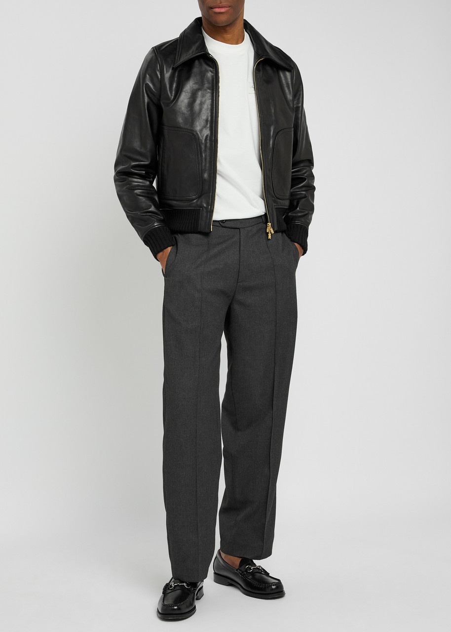 Amiri Blouson Leather Jacket - 4
