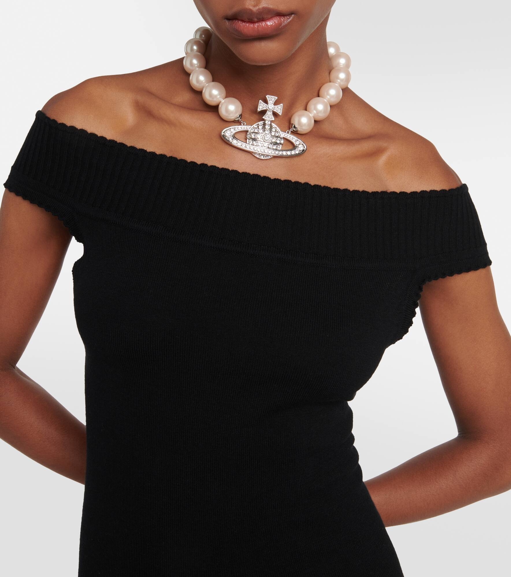 Valentina off-shoulder minidress - 4
