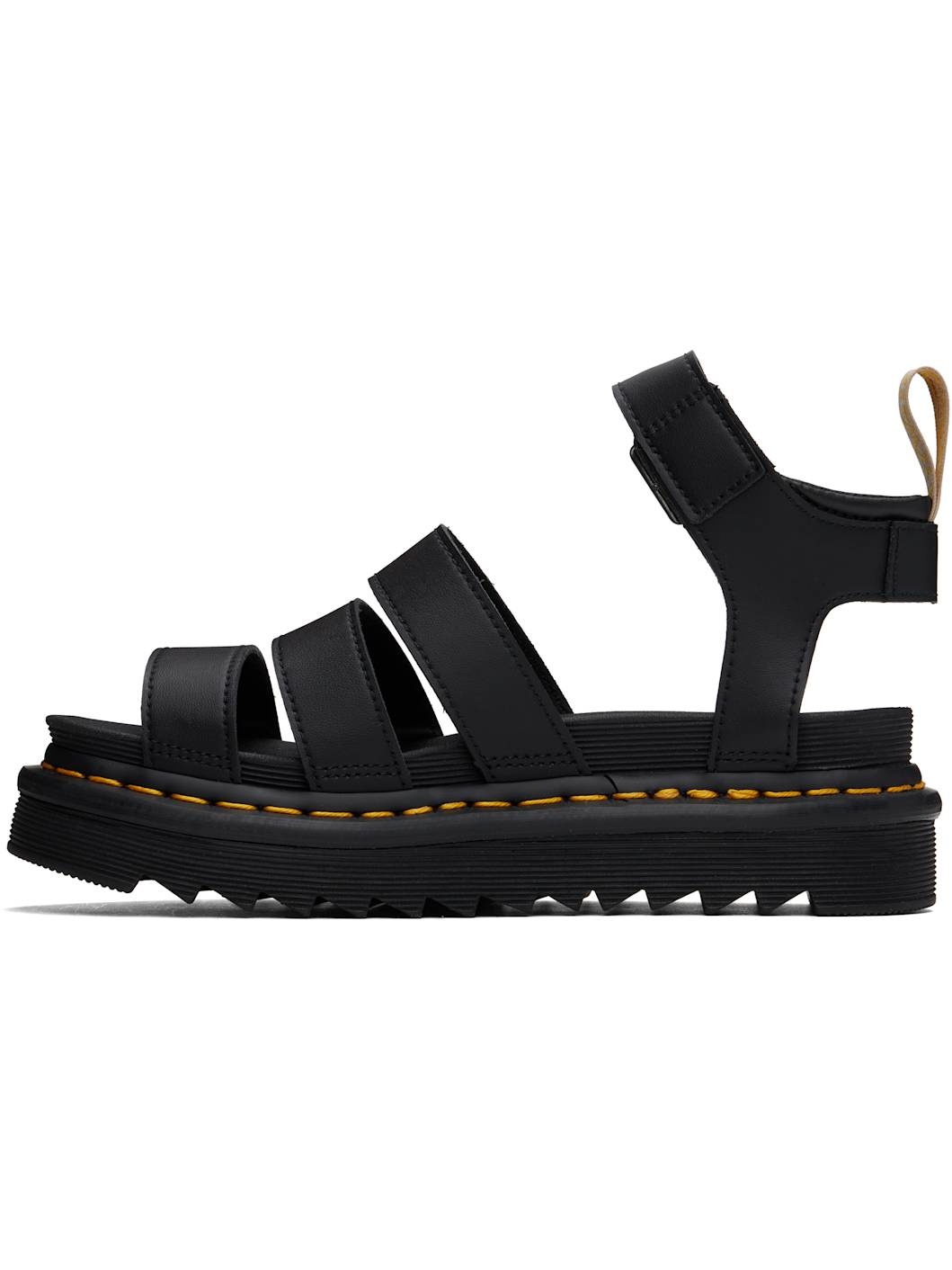 Black Vegan Blaire Gladiator Sandals - 3