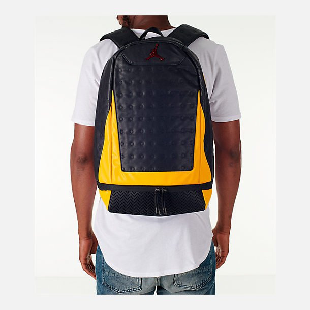 Air Jordan Retro 13 Backpack 'Yellow Black' 9A1898-K1C - 5