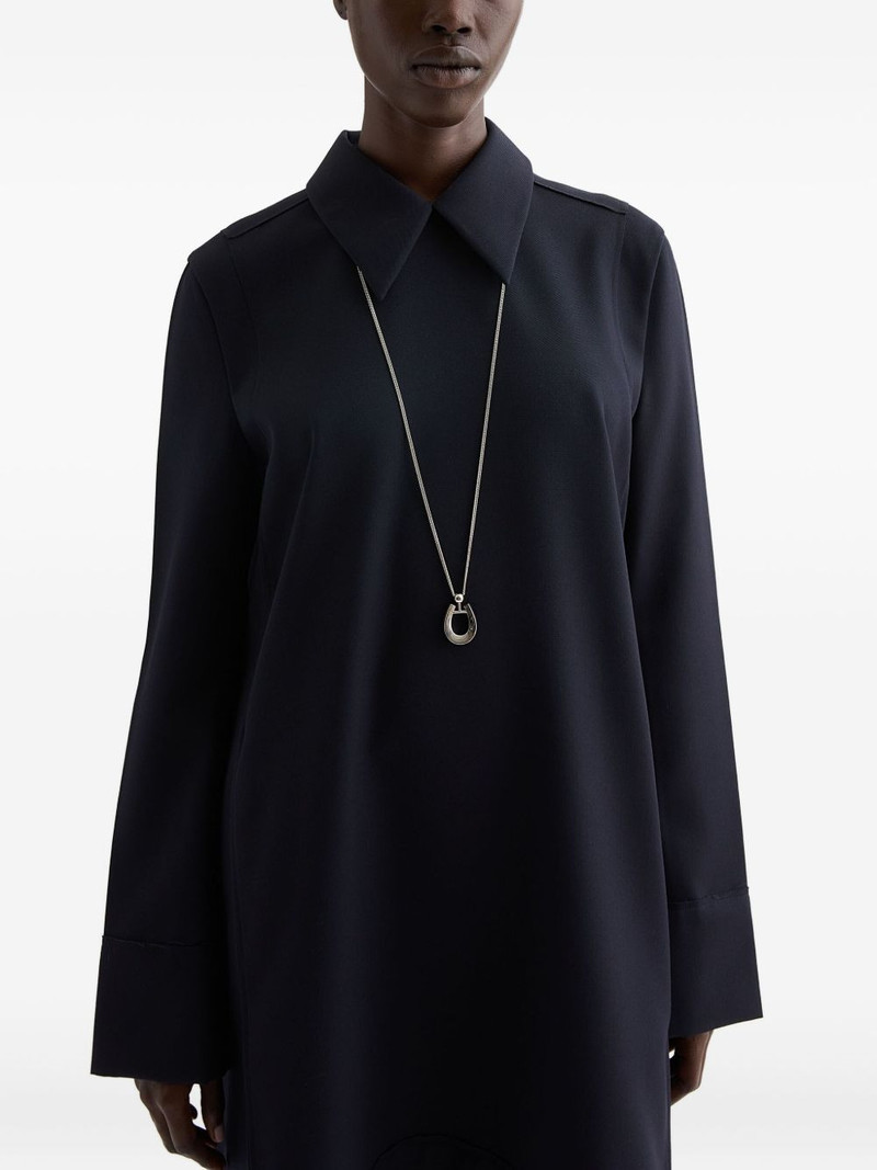 Jil Sander horseshoe-pendant necklace outlook
