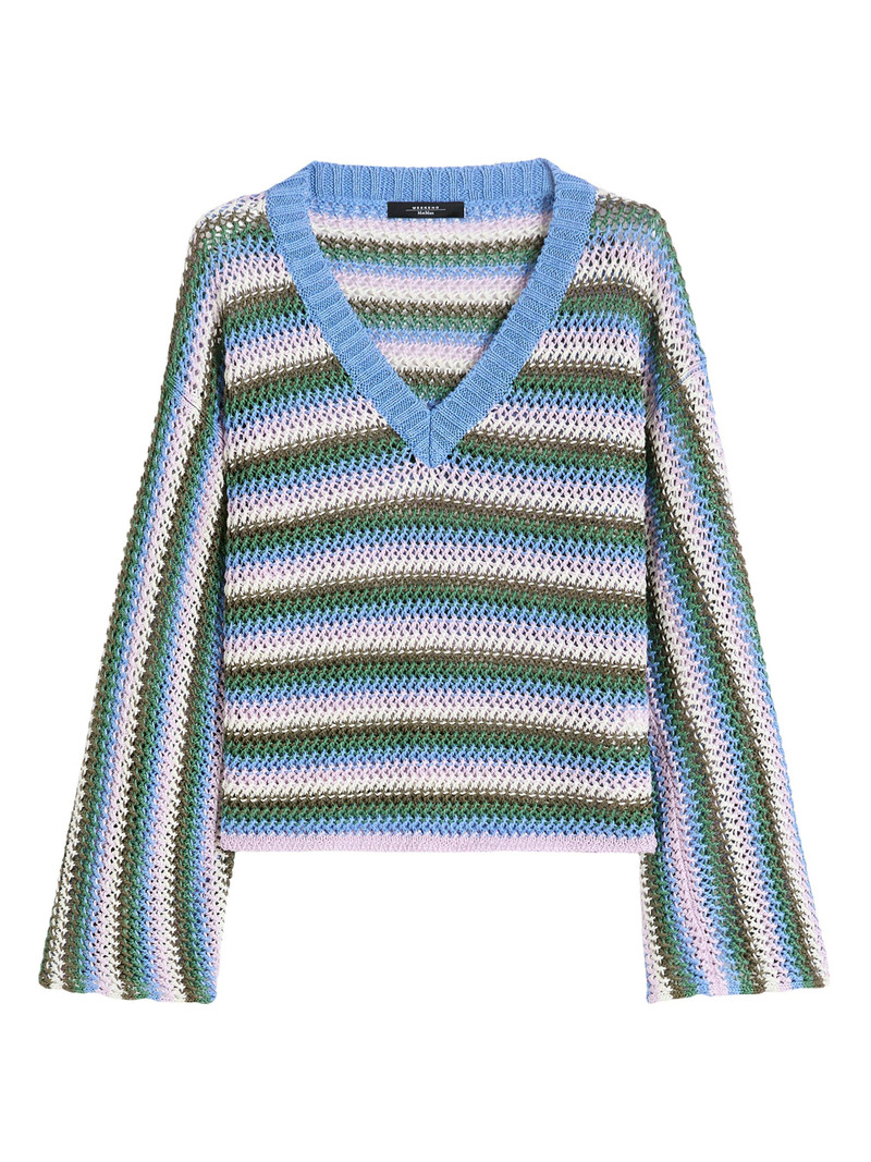 Women's Linen Yarn Sweater - Multicolour 1