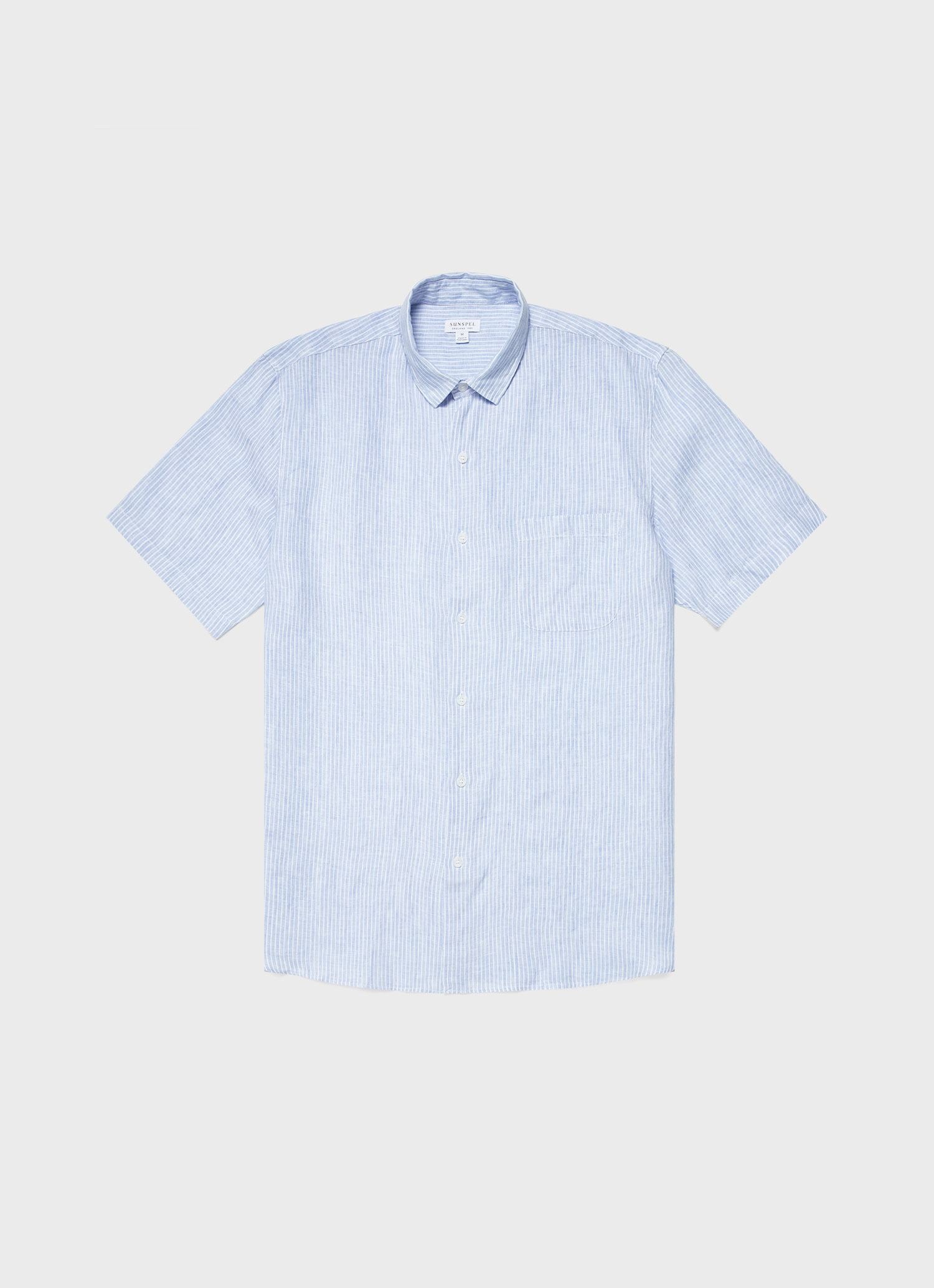 Linen Short Sleeve Shirt - 1