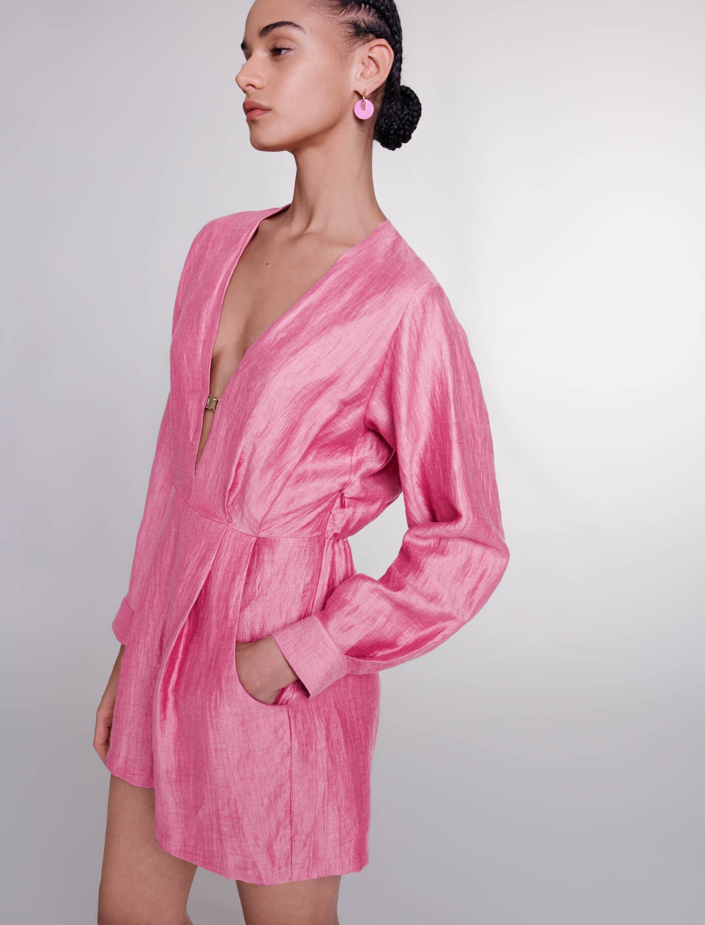 Linen playsuit - 7
