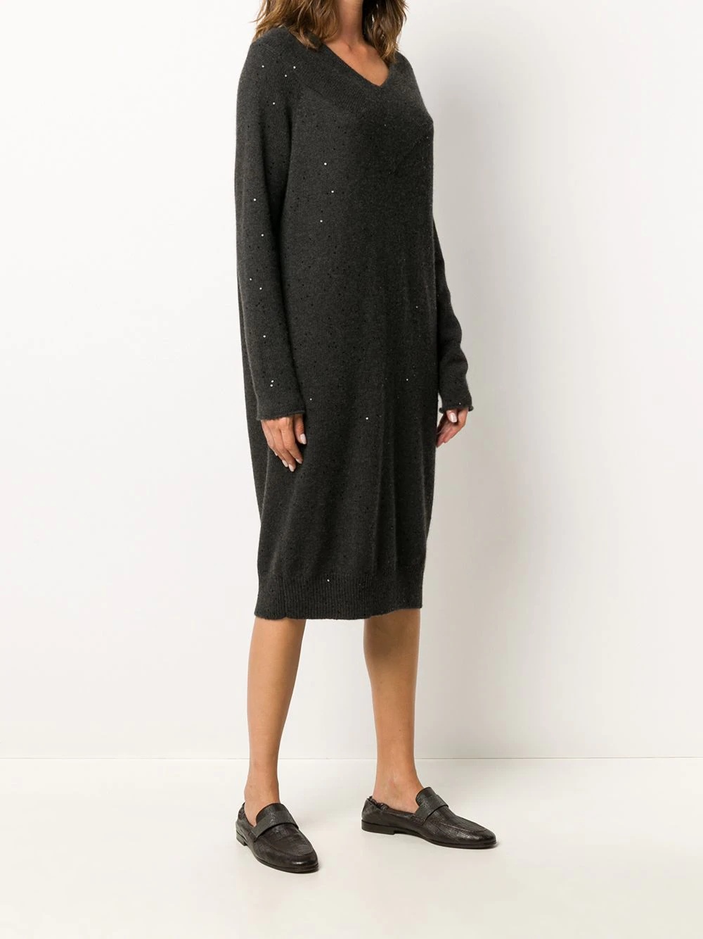 knitted jumper dress - 3