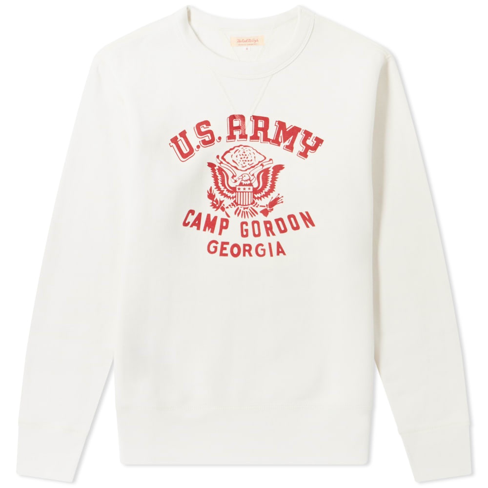 The Real McCoy's Camp Gordon Military Print Crew Sweat - 1