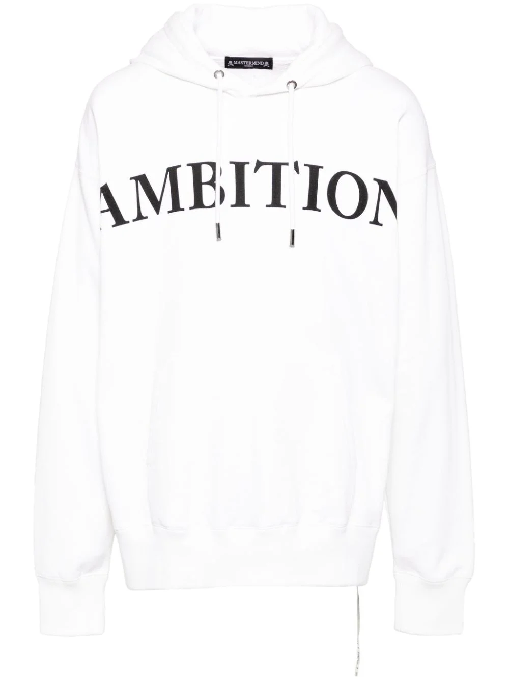 slogan print hoodie - 1