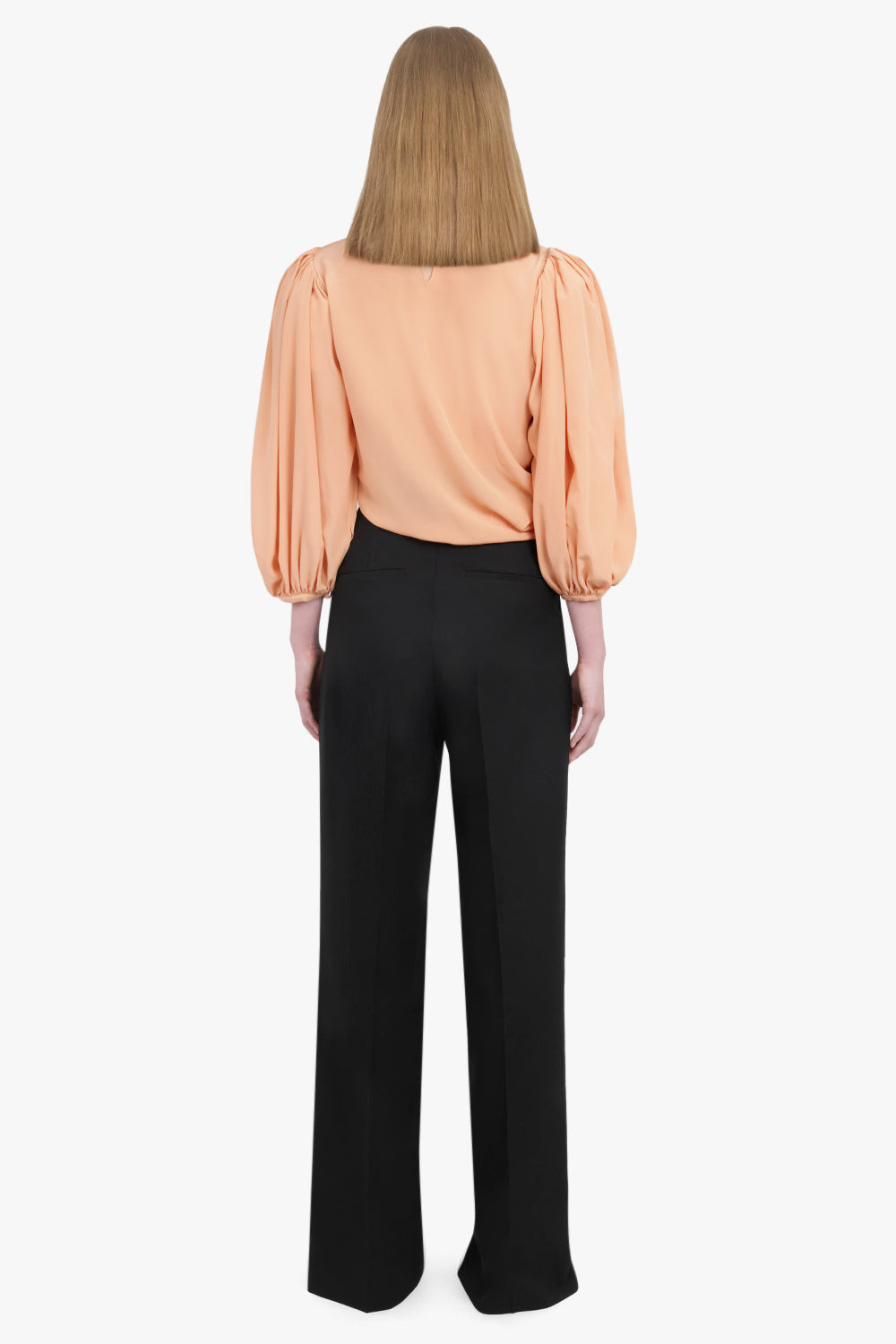 DRAPE FRONT BLOUSE | BLUSHY PINK - 6