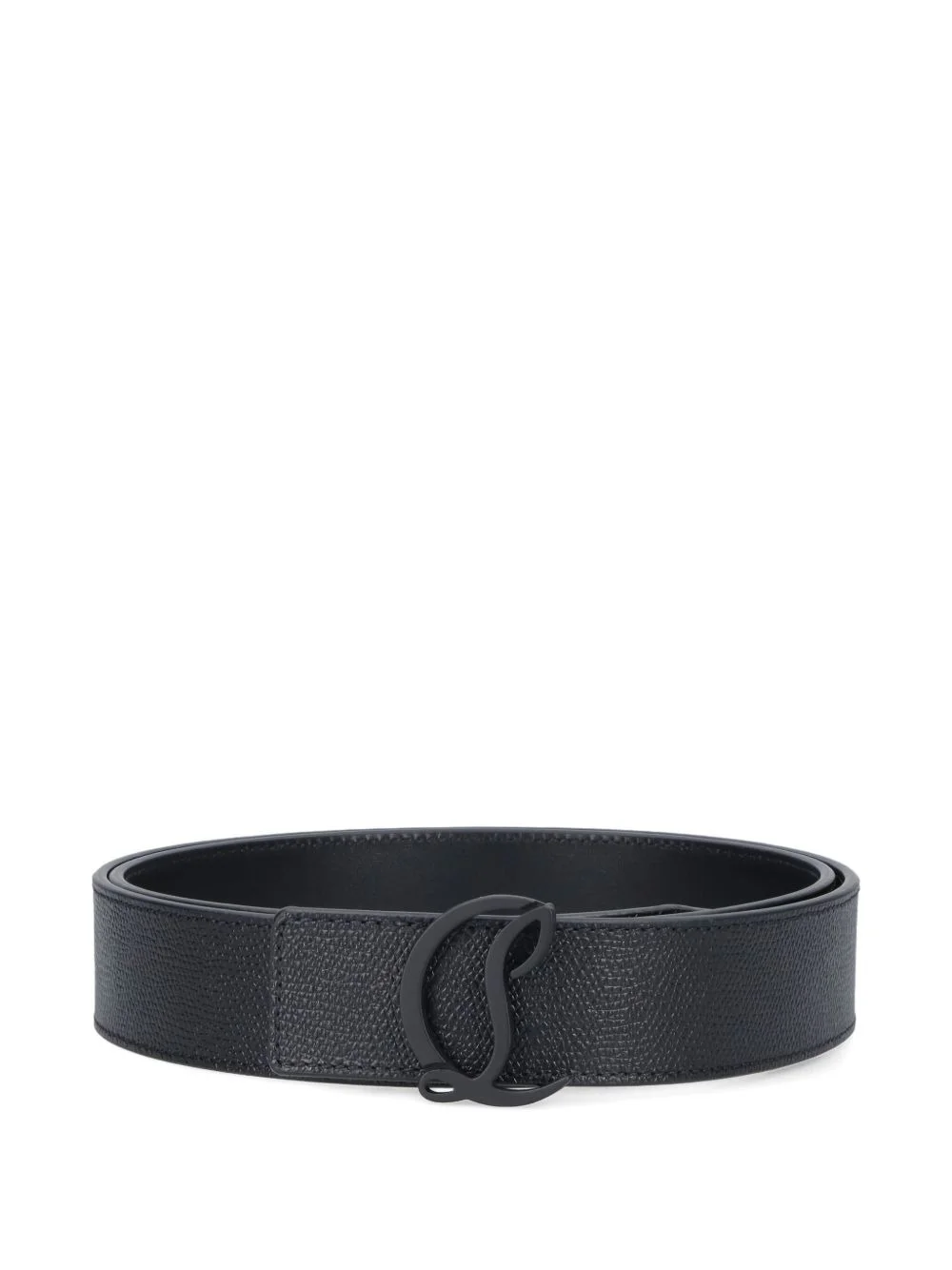 Mooncrest leather belt - 1
