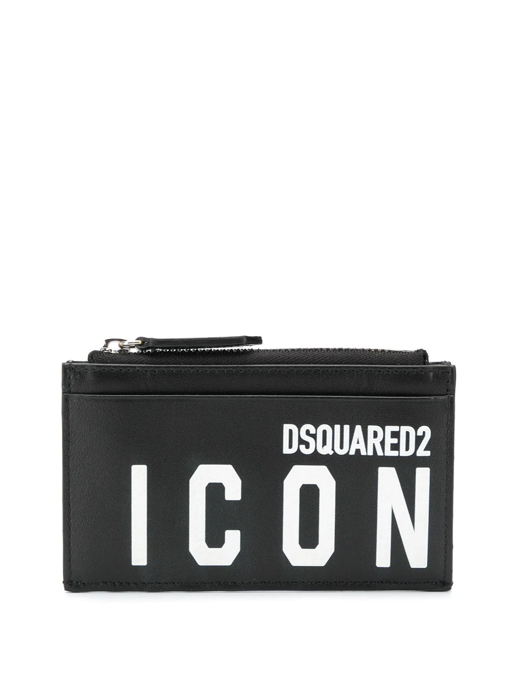 icon print zip purse - 1