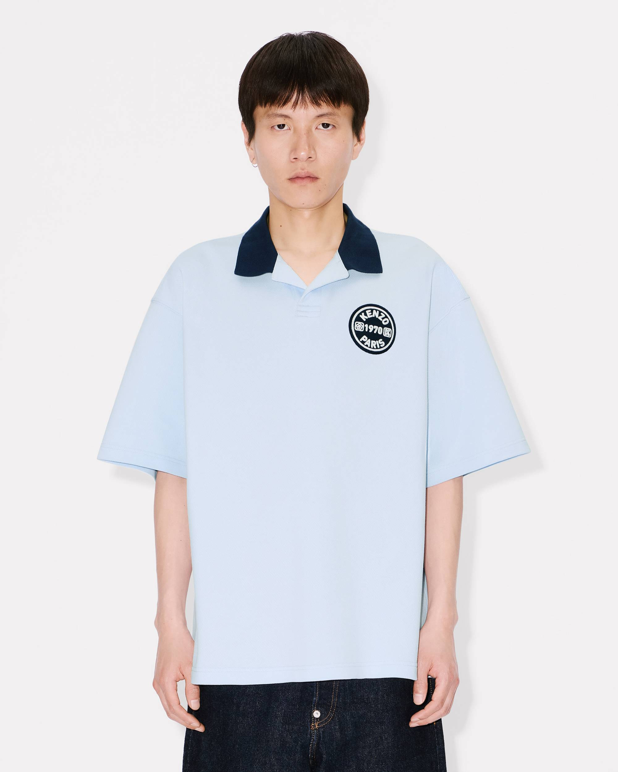 'KENZO City' relax polo in cotton - 3