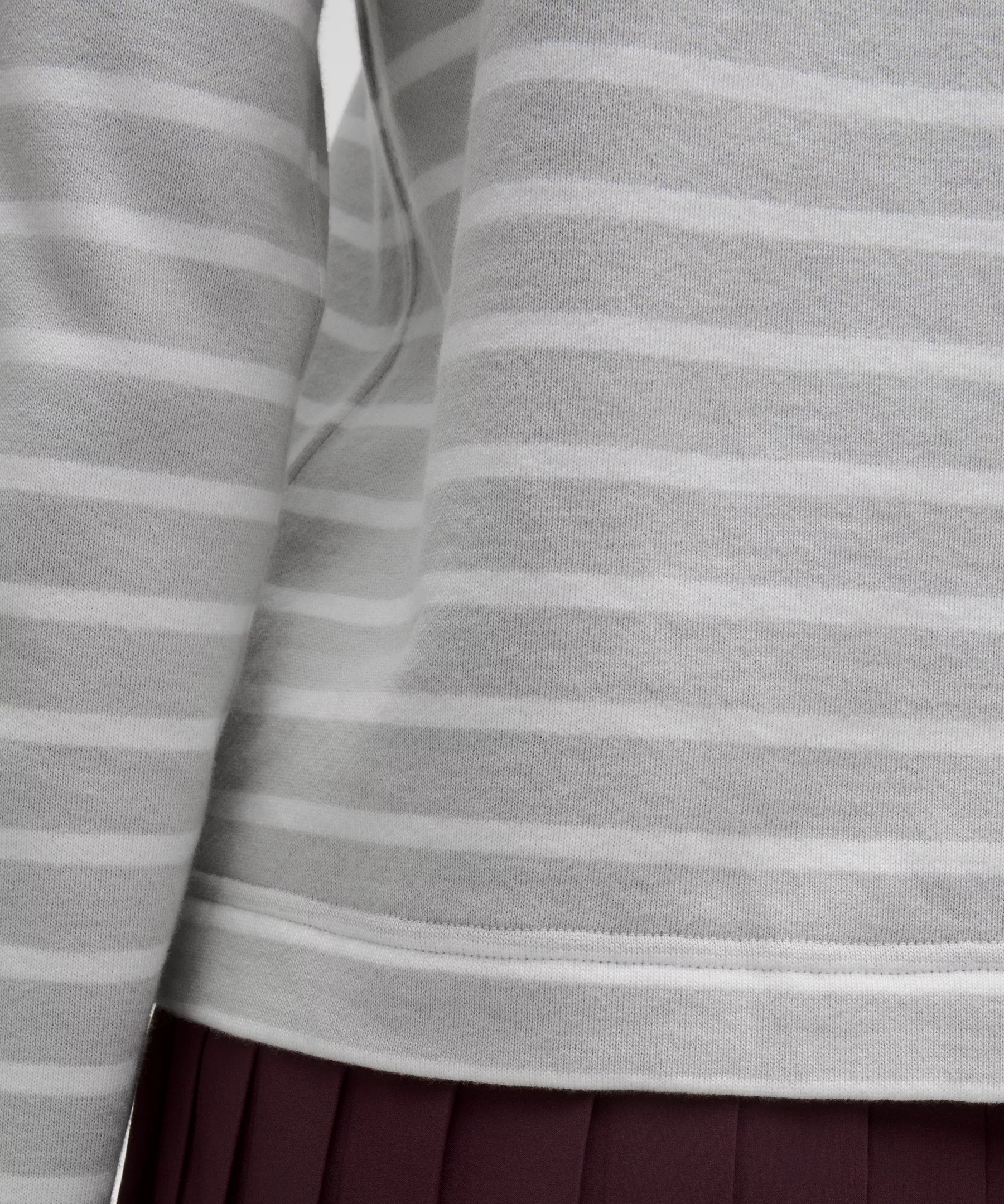 Cotton French Terry Crewneck Pullover - 5