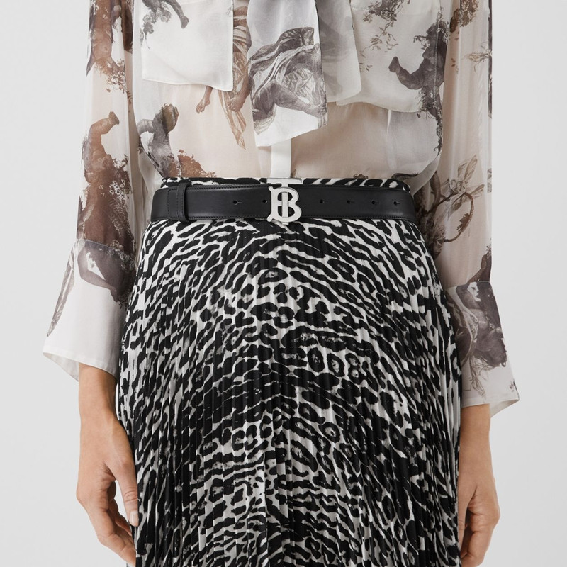 Monogram Motif Leather Belt 3