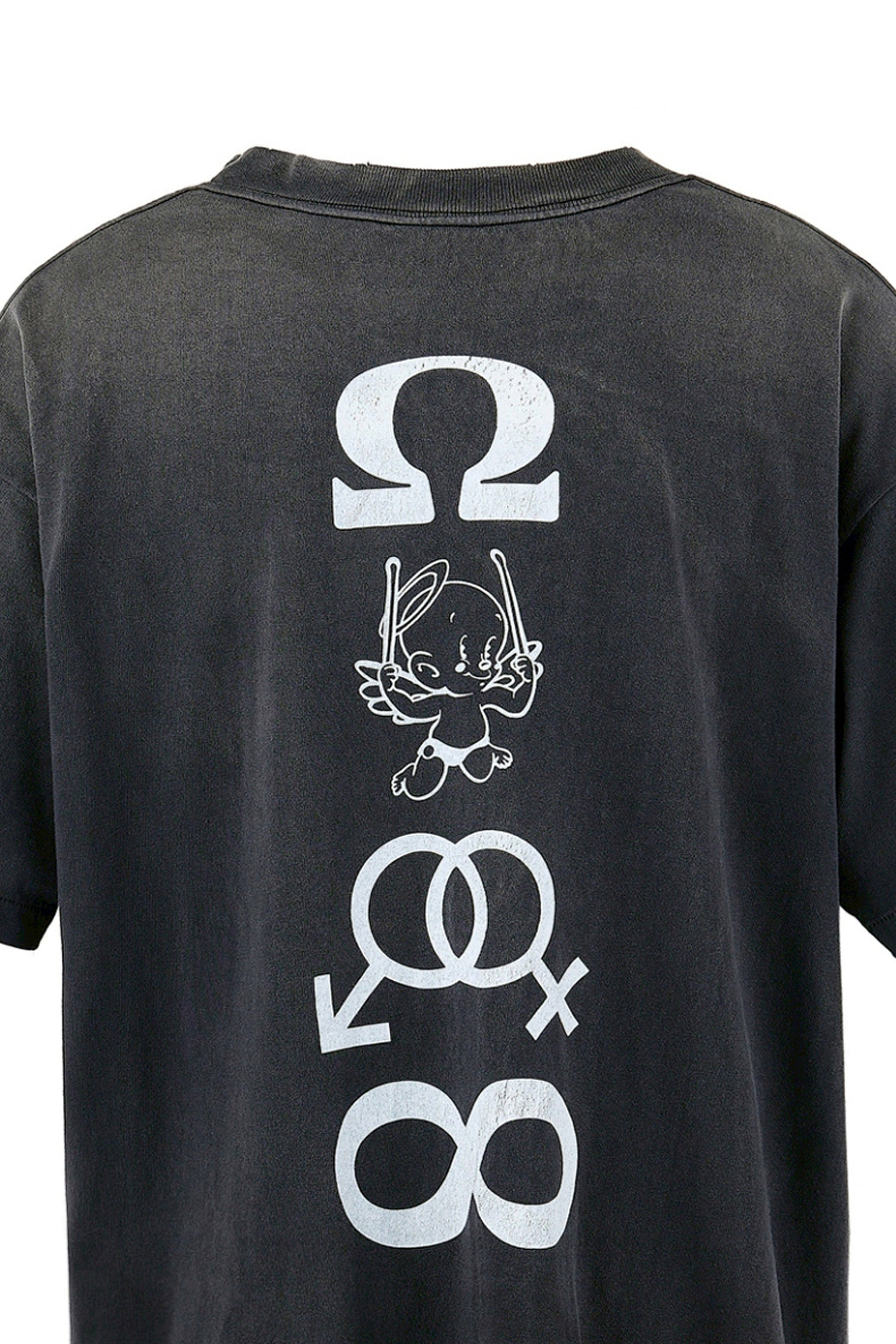 SS TEE/CANDLE / BLK - 8