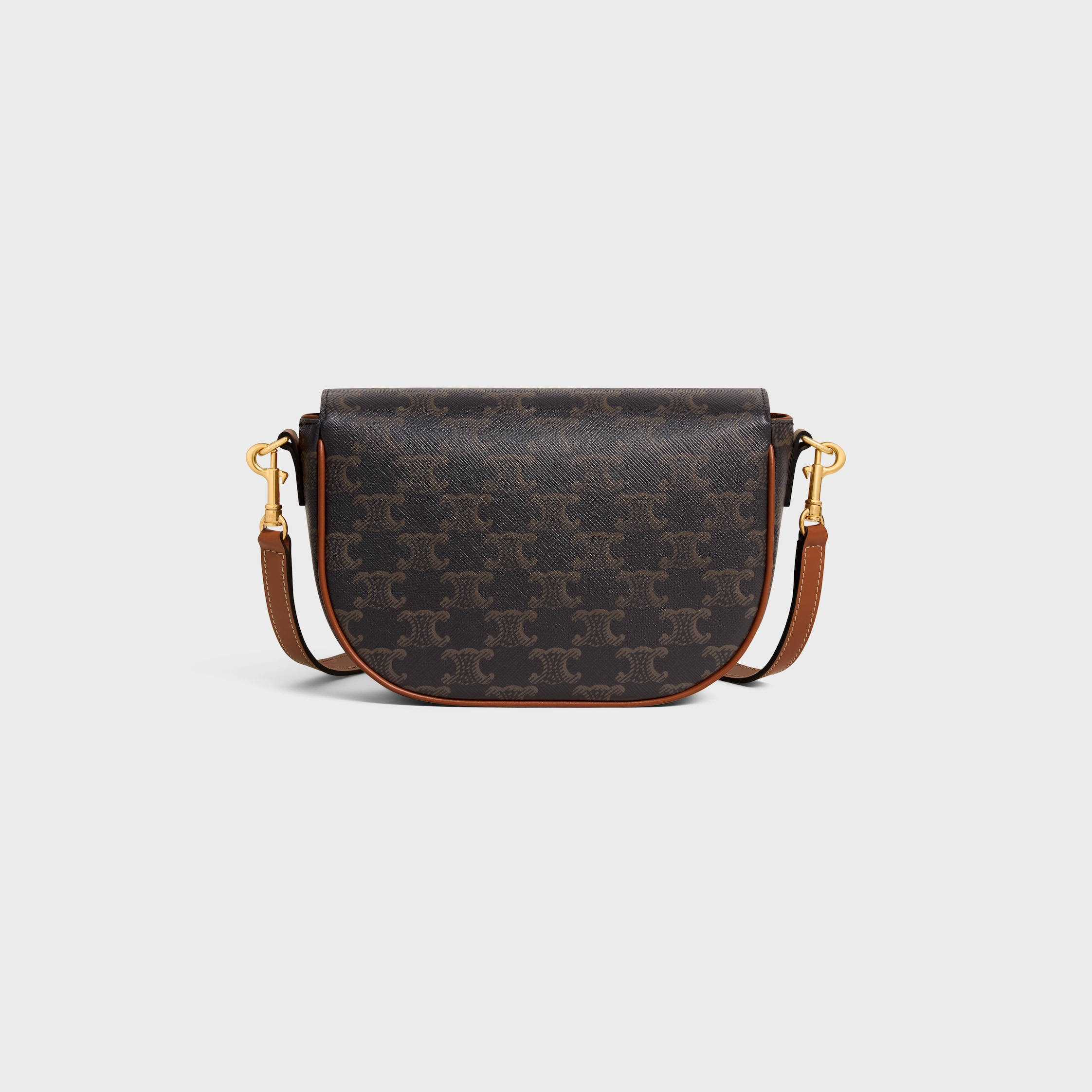 FOLCO SHOULDER BAG IN Triomphe Canvas and Calfskin - 3