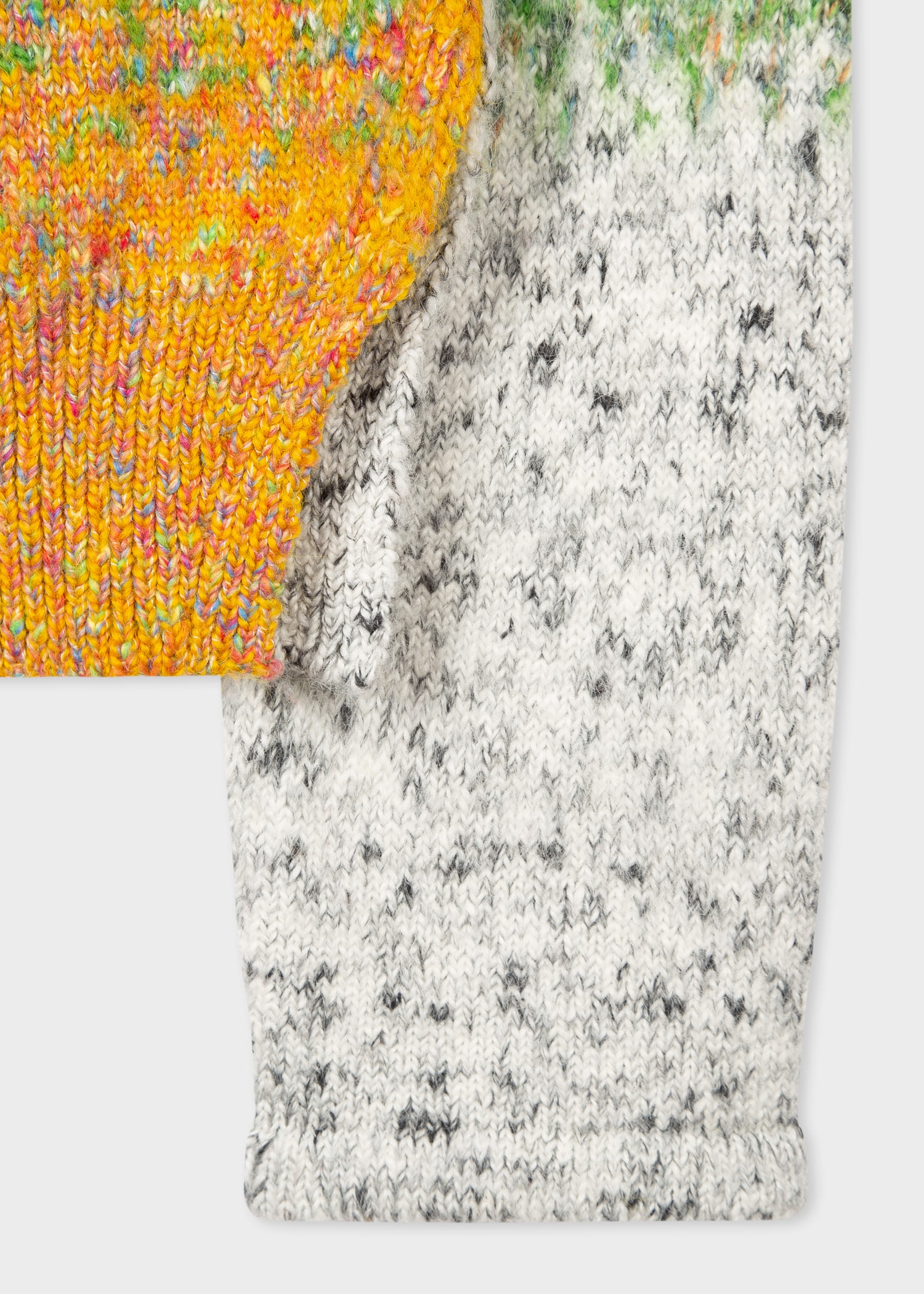 Funnel Neck Oversized Sweater - 3