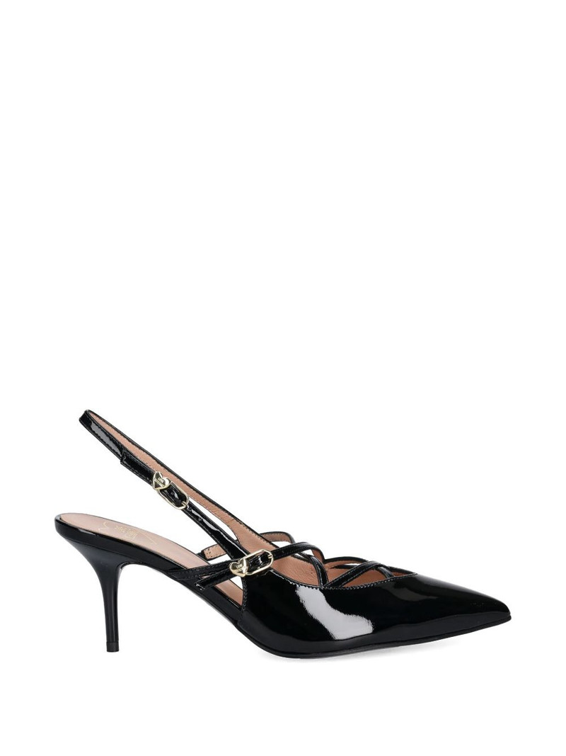 strappy point-toe pumps 1