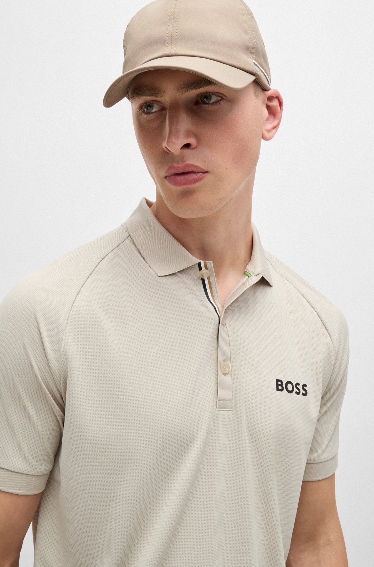 BOSS X MATTEO BERRETTINI WATER-REPELLENT CAP WITH SIGNATURE DETAILS - 4