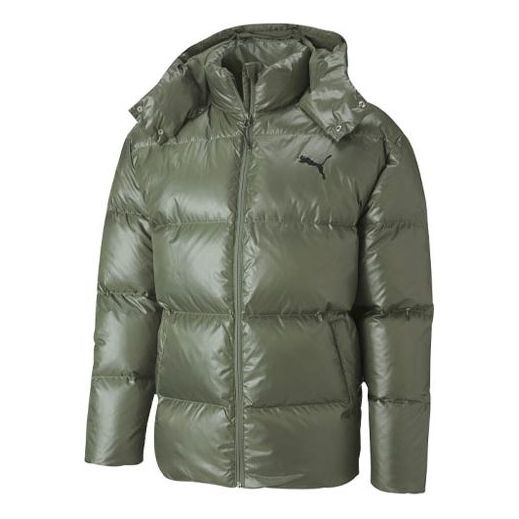 PUMA Volume Down Jacket 'Green Black' 585408-64 - 1