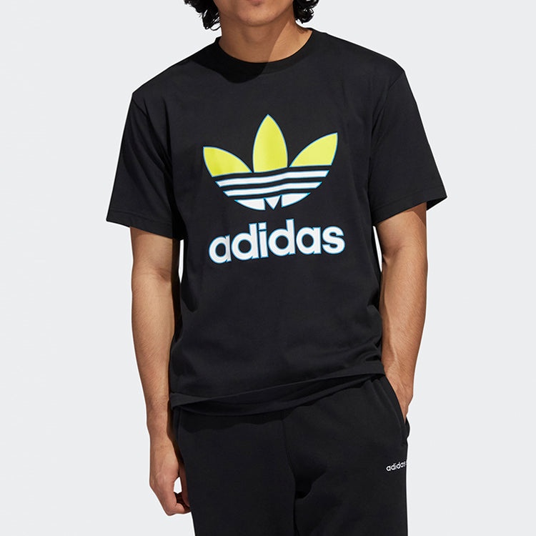 adidas originals Men s Road to Tokyo Trefoil Crew Neck Black GL5138 - 3