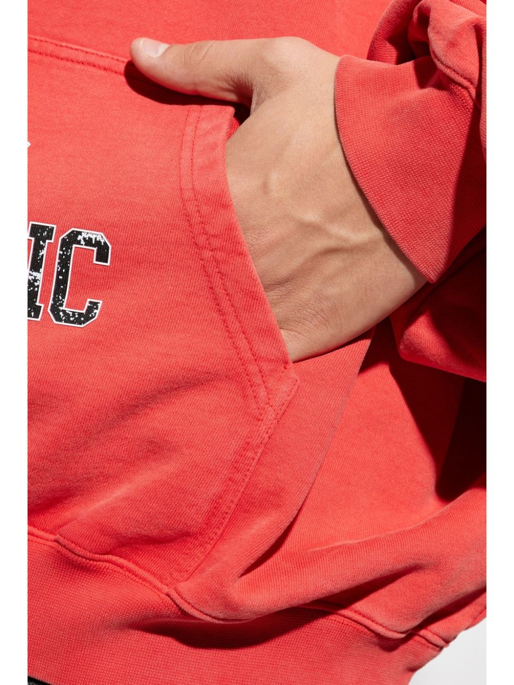 slogan-print hoodie - 5