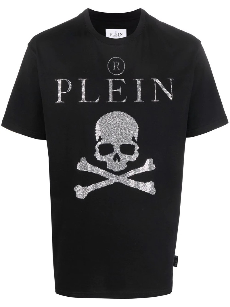 crystal-embellished T-shirt 1