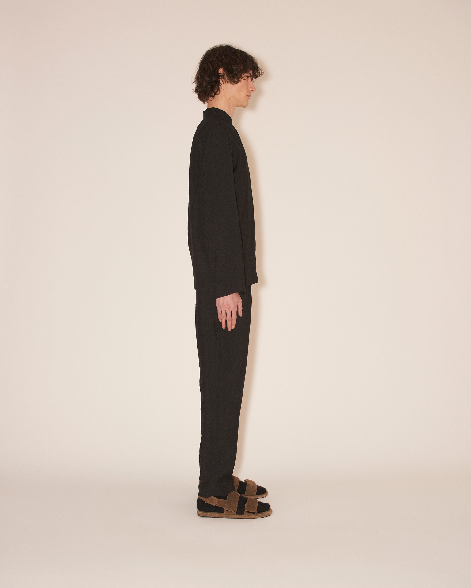 MATS - Pleated trousers - Black - 4