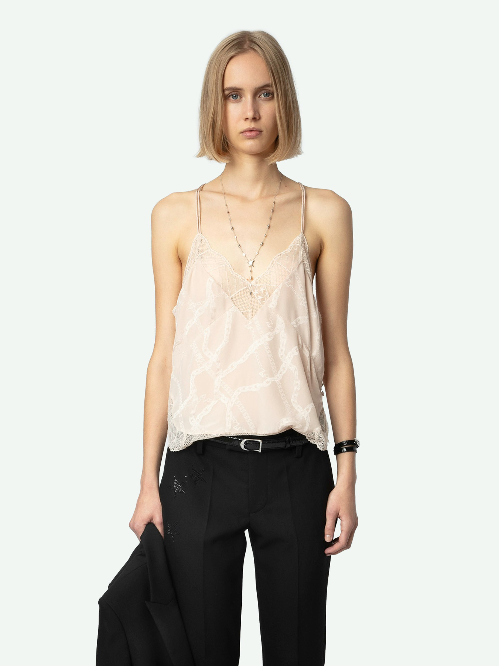 Cabri Silk Camisole - 4