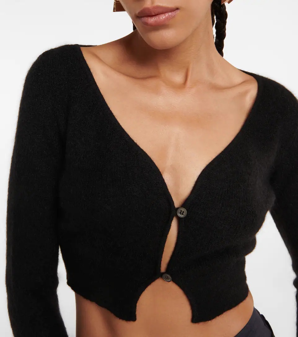Le Cardigan Alzou cropped cardigan - 4